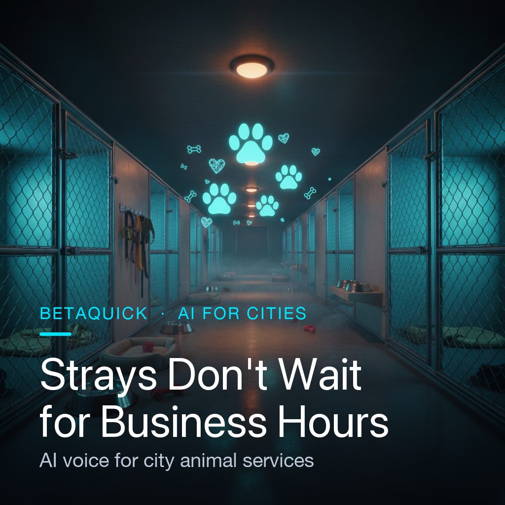 AI for city animal services stray pickups adoption inquiries pet license renewals Chameleon Shelterluv PetPoint