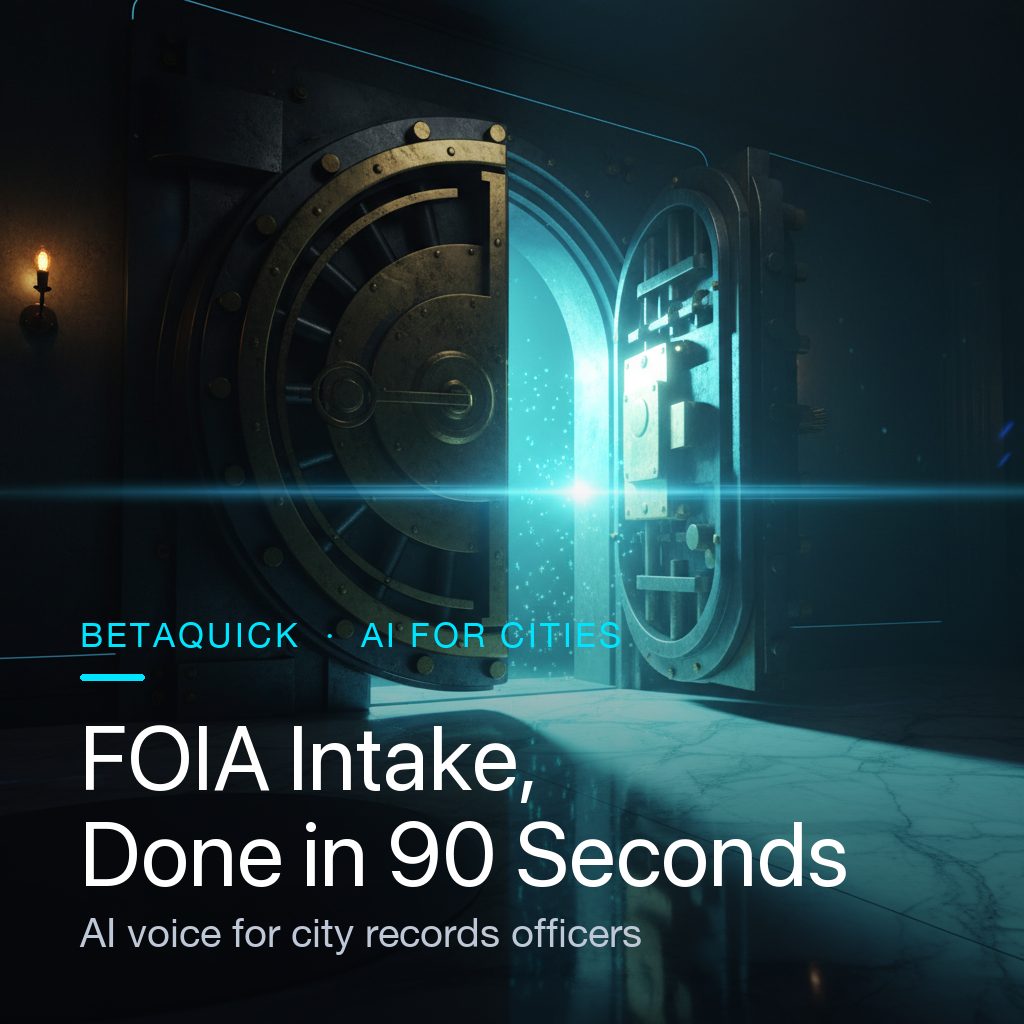 AI intake for FOIA and public records requests structured capture NextRequest JustFOIA GovQA