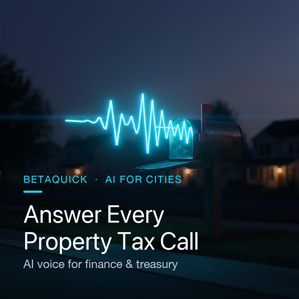 AI for property tax inquiries Tyler Munis Paymentus Point and Pay Grant Street Group county treasurer voice agent