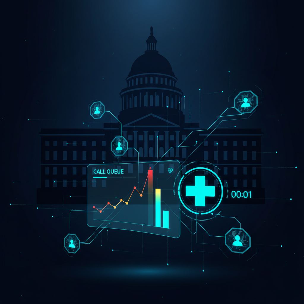 AI for state Medicaid member services cutting call wait times
